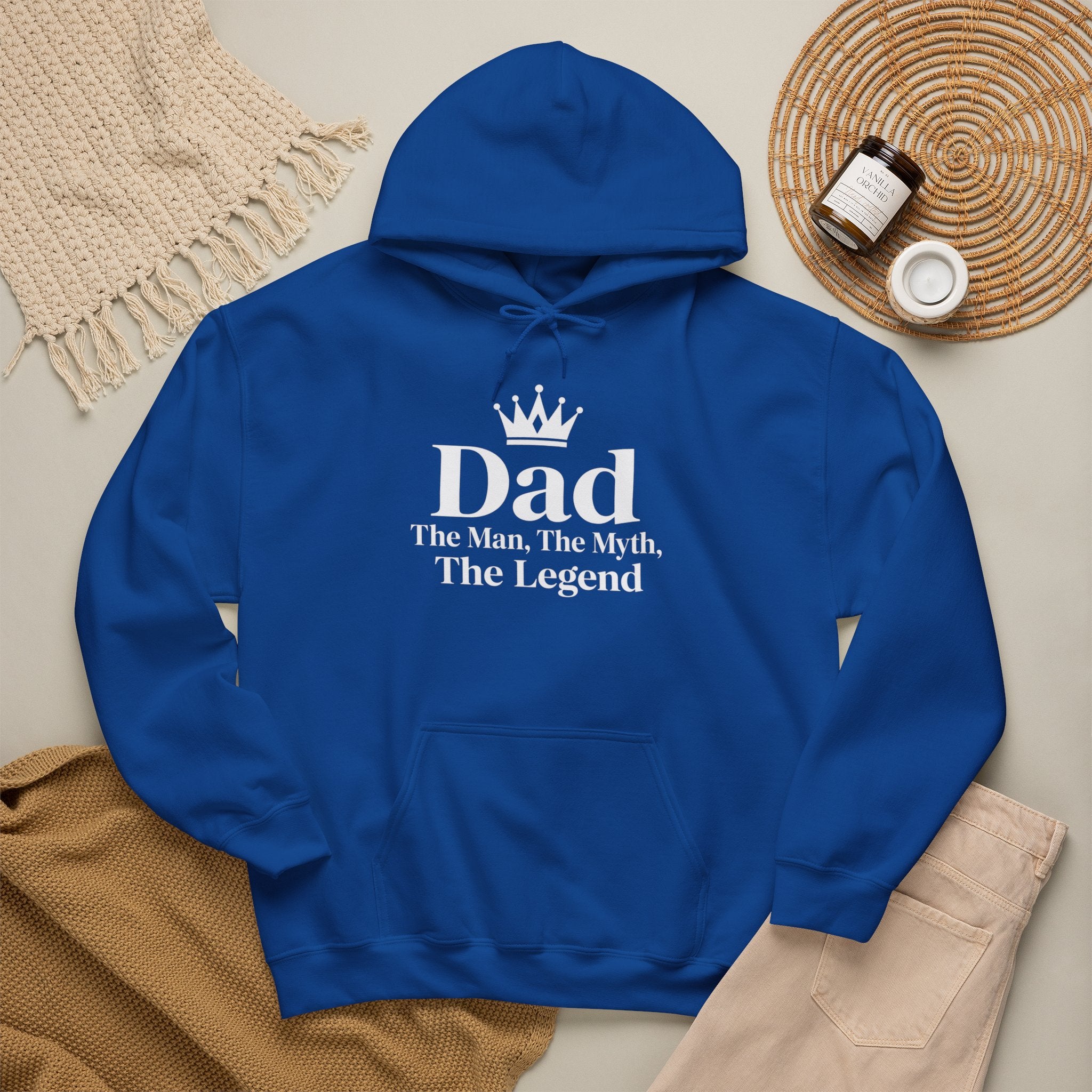 Dad: The Man, The Myth, The Legend | Father's Day Hoodie | Gift for Dad