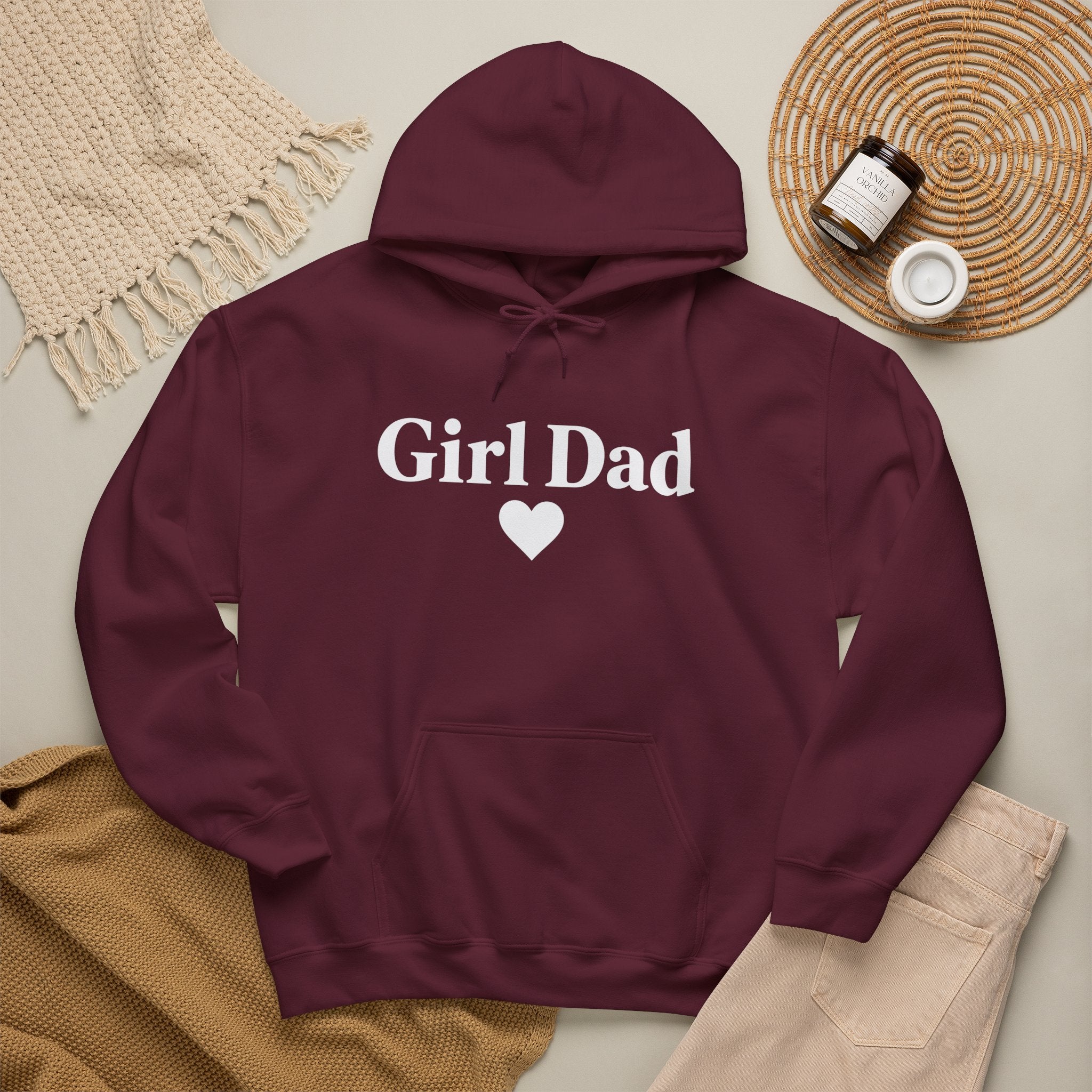 Girl Dad | Father's Day Hoodie | Gift for Girl Dads