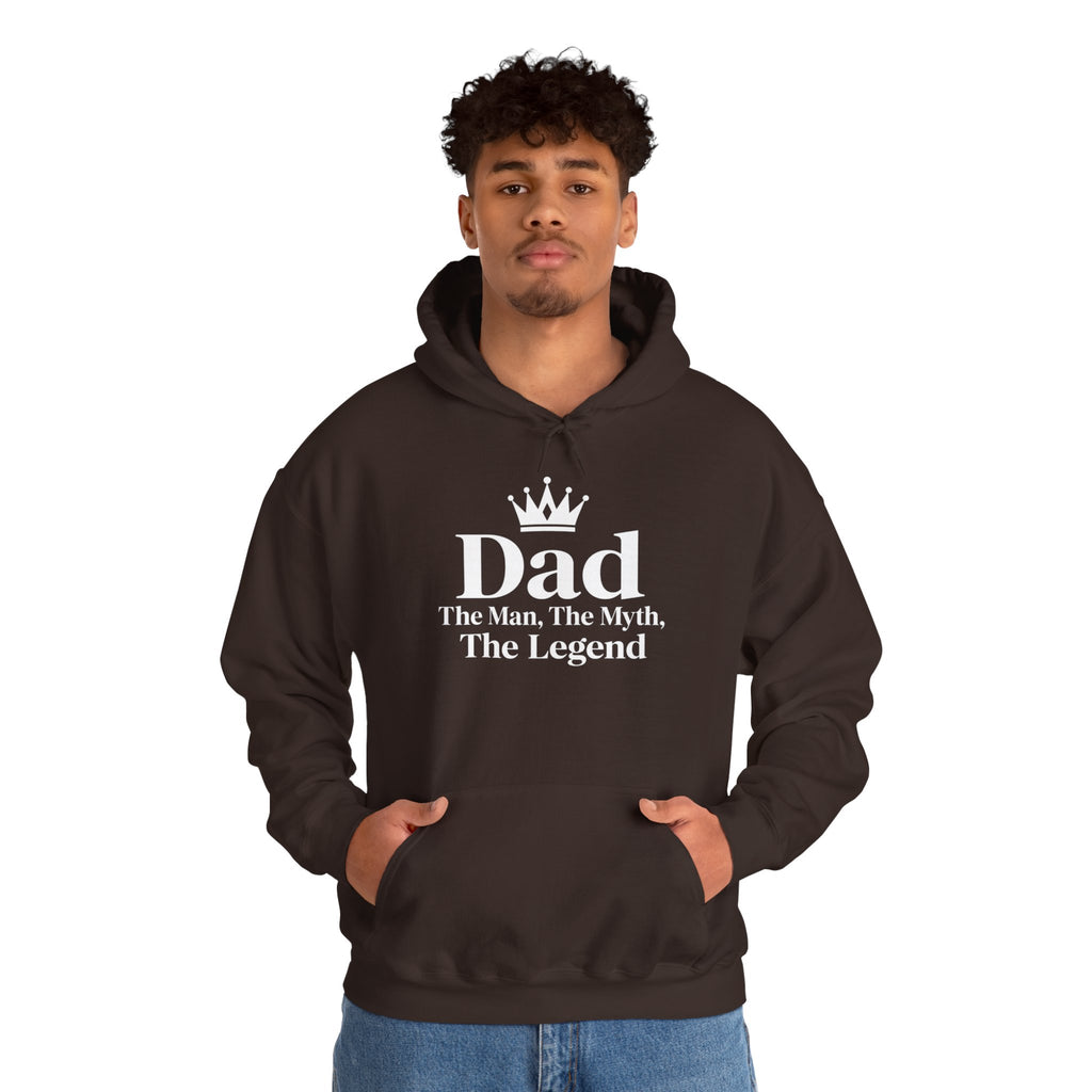 Dad: The Man, The Myth, The Legend | Father's Day Hoodie | Gift for Dad