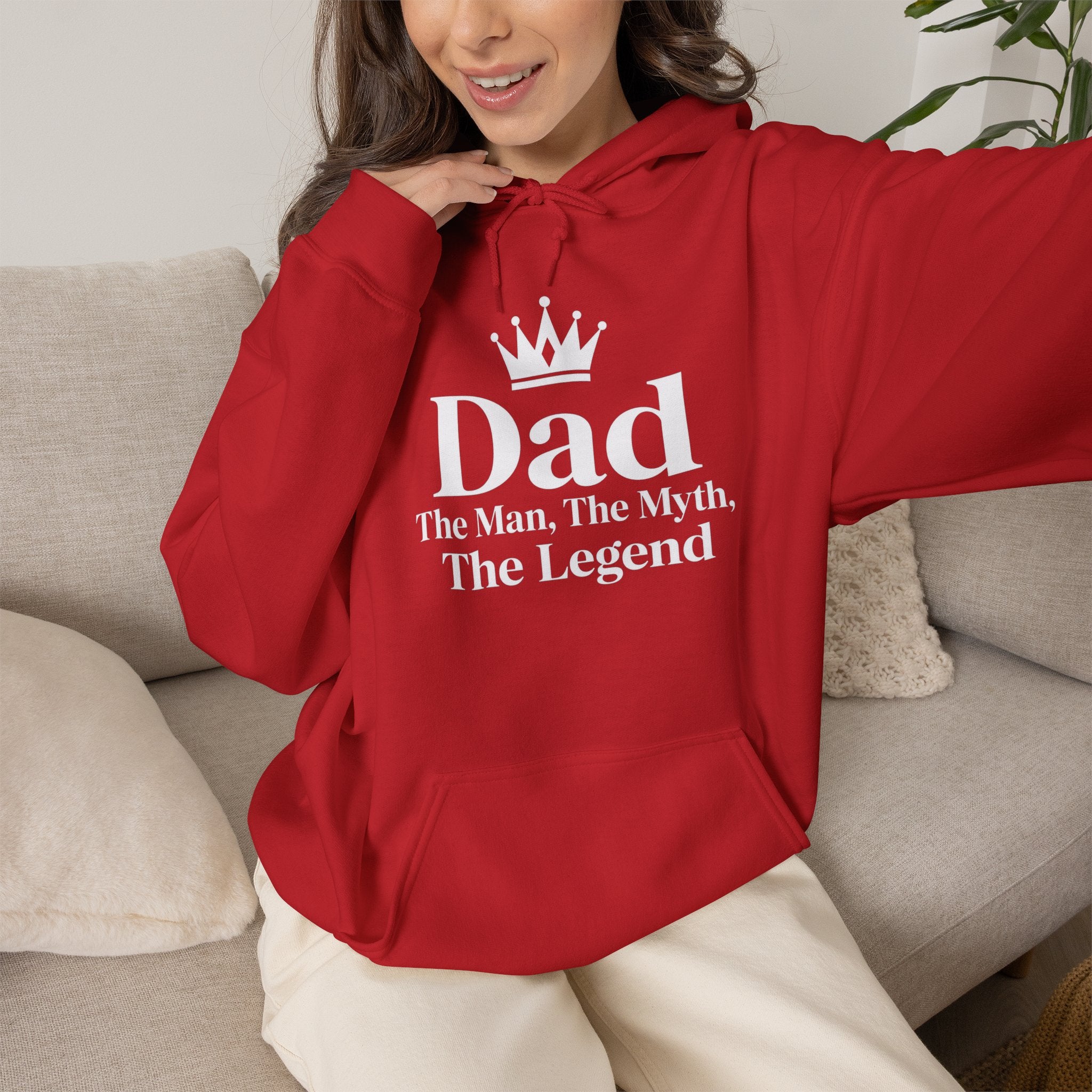 Dad: The Man, The Myth, The Legend | Father's Day Hoodie | Gift for Dad