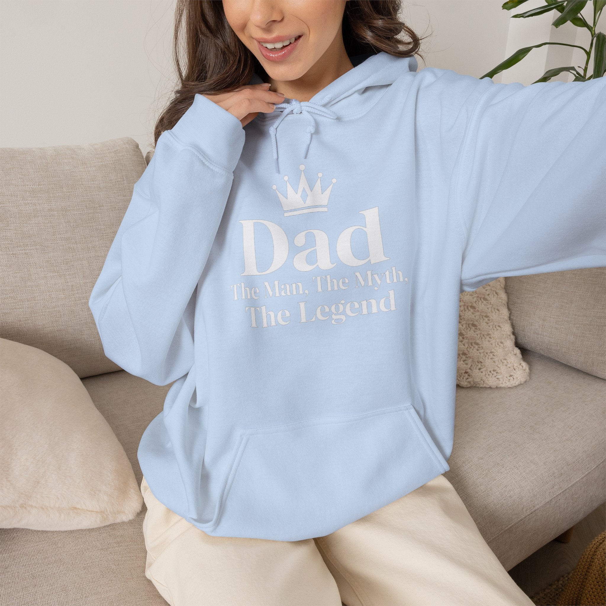 Dad: The Man, The Myth, The Legend | Father's Day Hoodie | Gift for Dad