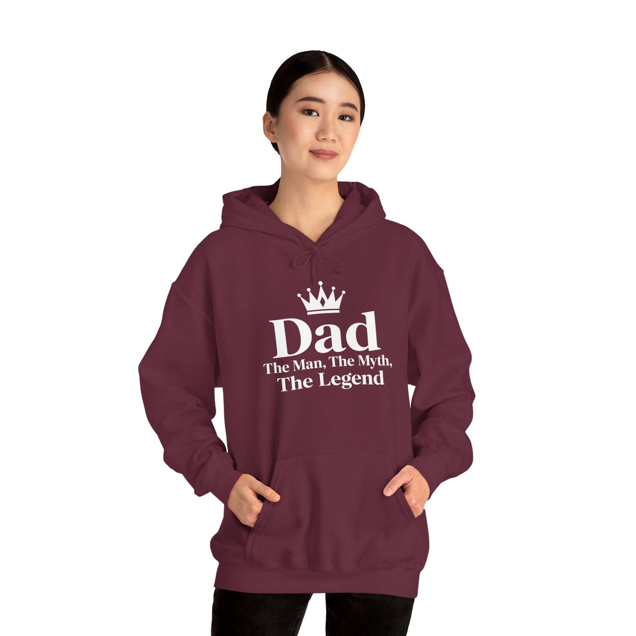Dad: The Man, The Myth, The Legend | Father's Day Hoodie | Gift for Dad