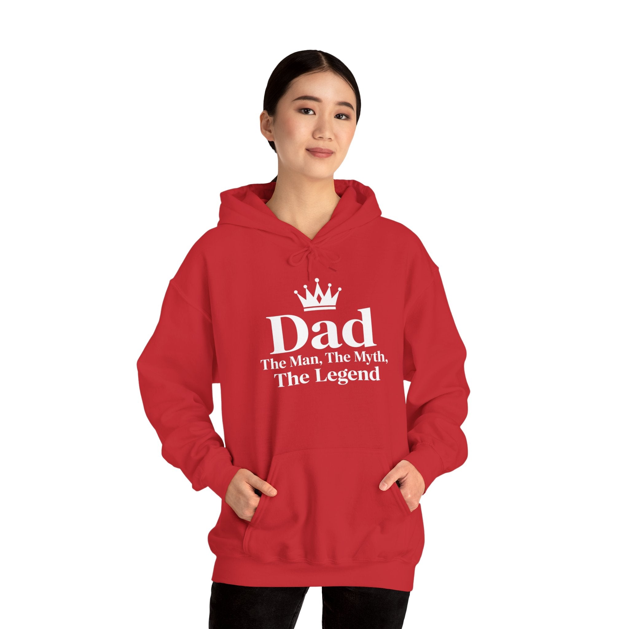 Dad: The Man, The Myth, The Legend | Father's Day Hoodie | Gift for Dad