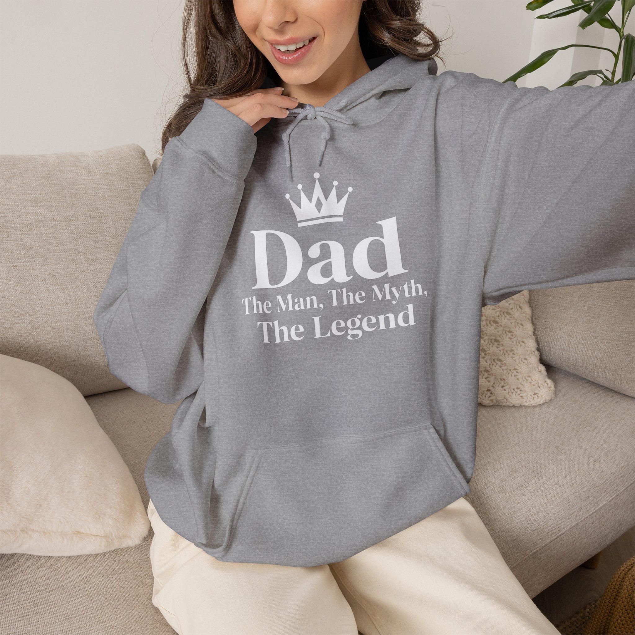 Dad: The Man, The Myth, The Legend | Father's Day Hoodie | Gift for Dad