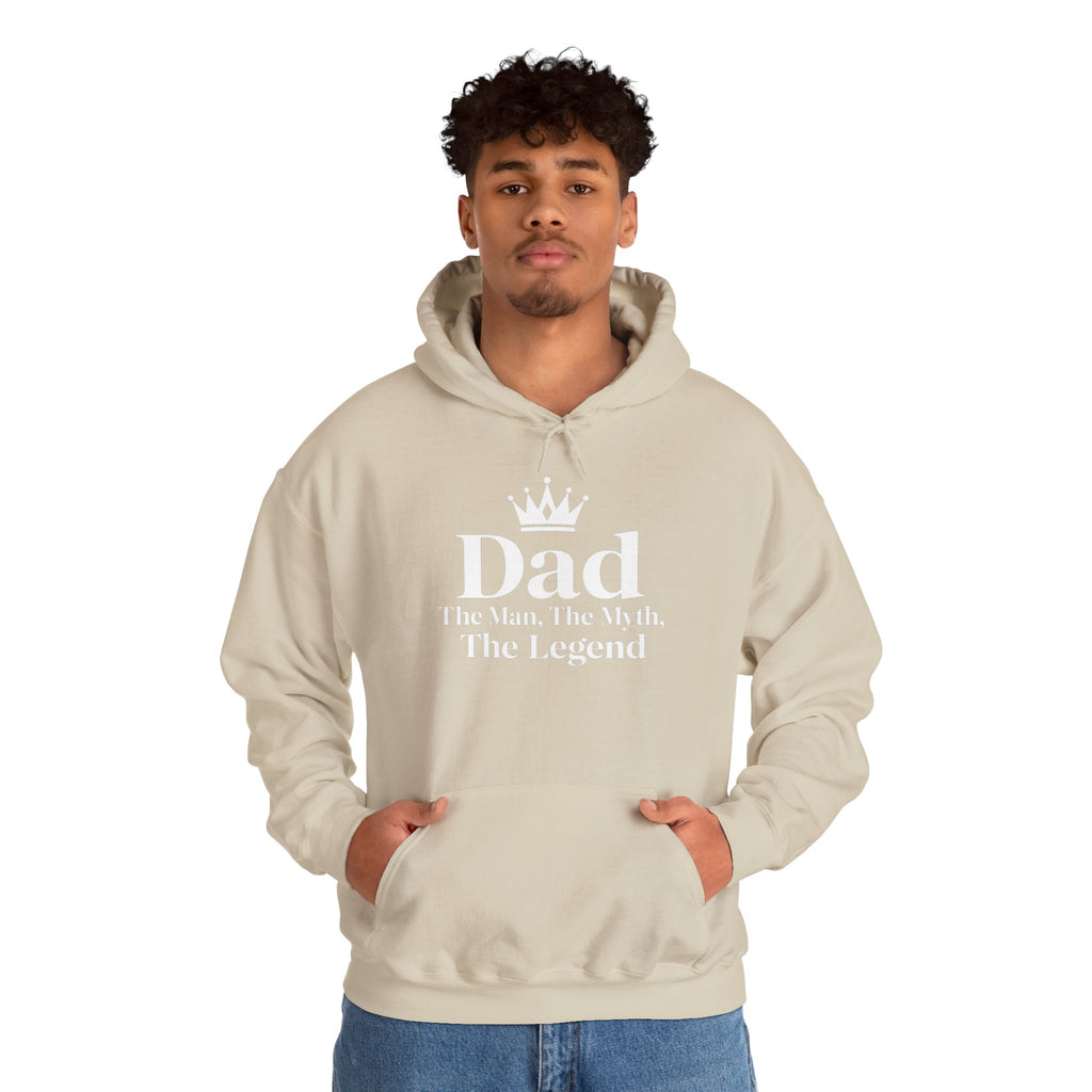 Dad: The Man, The Myth, The Legend | Father's Day Hoodie | Gift for Dad